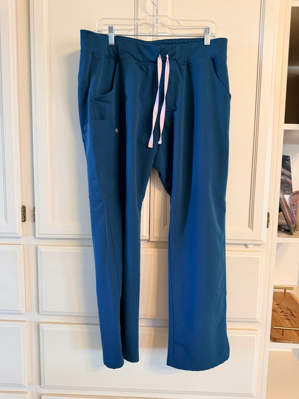 Figs Cade Caribbean Blue XL scrub pants